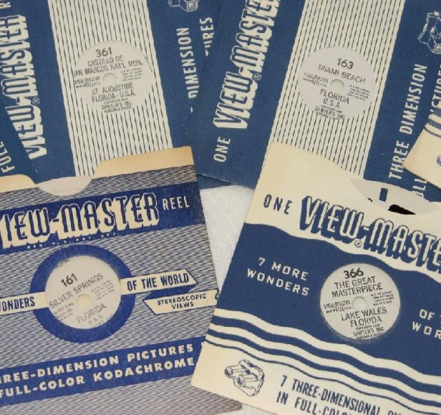 VIEWMASTER REELS FEATURING FLORIDA