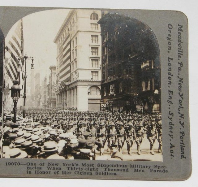 GROUP OF SIX WORLD WAR I STEREOVIEWS