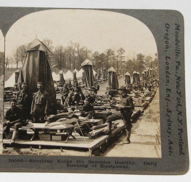 GROUP OF SIX WORLD WAR I STEREOVIEWS
