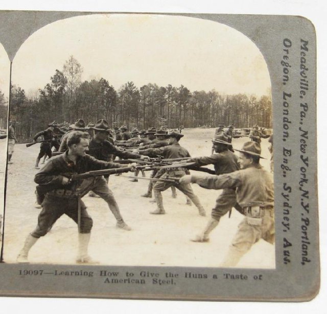 GROUP OF SIX WORLD WAR I STEREOVIEWS