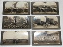 GROUP OF SIX WORLD WAR I STEREOVIEWS