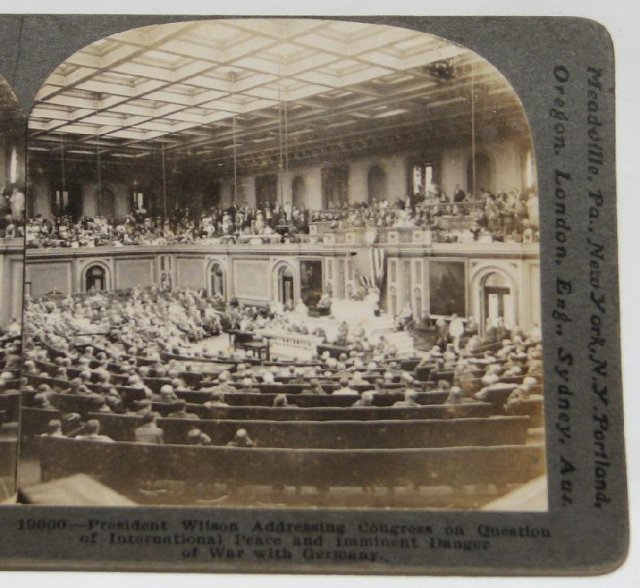 GROUP OF SIX WORLD WAR I STEREOVIEWS