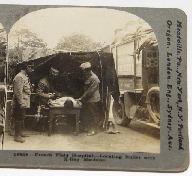 GROUP OF SIX WORLD WAR I STEREOVIEWS