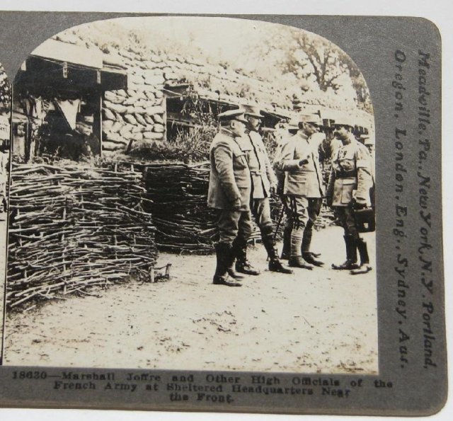 GROUP OF SIX WORLD WAR I STEREOVIEWS
