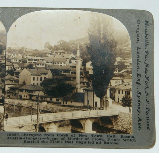 GROUP OF SIX WORLD WAR I STEREOVIEWS