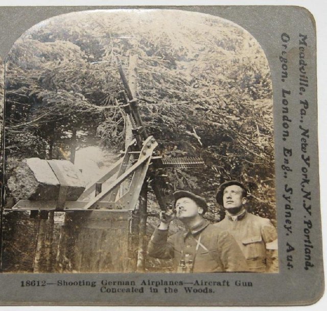 GROUP OF SIX WORLD WAR I STEREOVIEWS