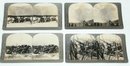 GROUP OF FOUR WORLD WAR I STEREOVIEWS