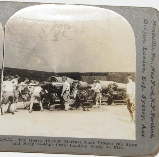 GROUP OF FOUR WORLD WAR I STEREOVIEWS