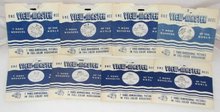SET OF NINE VIEWMASTER REELS FEATURING FLOWERS