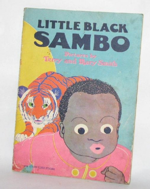 VINTAGE LITTLE BLACK SAMBO BOOK
