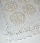 VINTAGE WHITE SEED PEARL BEADED PURSE