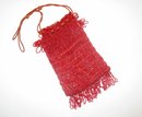 BEAUTIFUL RED BEADED PURSE