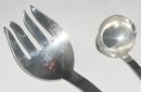 TWO STERLING SILVER PIECES BY F. RAMIREZ