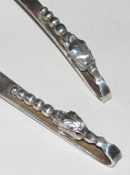 TWO STERLING SILVER PIECES BY F. RAMIREZ