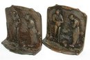 LOVELY BRASS BOOKENDS -