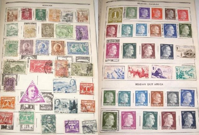 INTERNATIONAL STAMP BOOK: