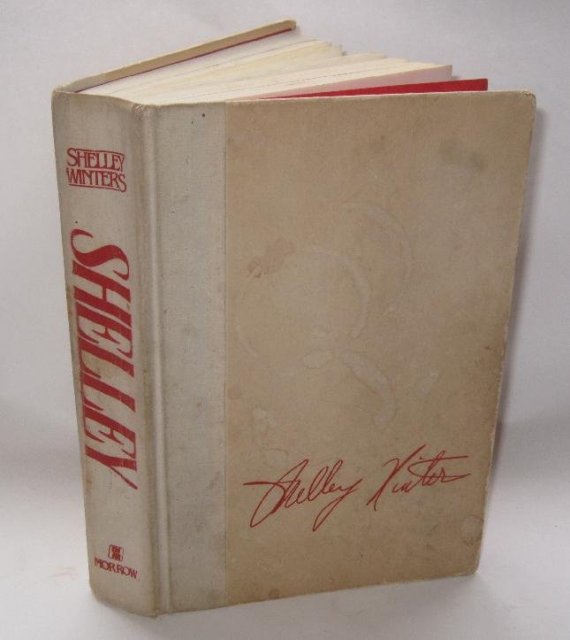 SHELLEY WINTERS AUTOGRAPHED AUTOBIOGRAPHY
