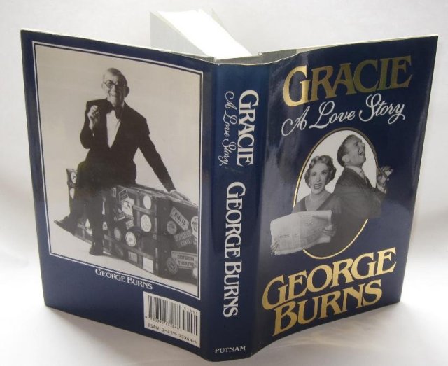 GEORGE BURNS AUTOGRAPHED BOOK -