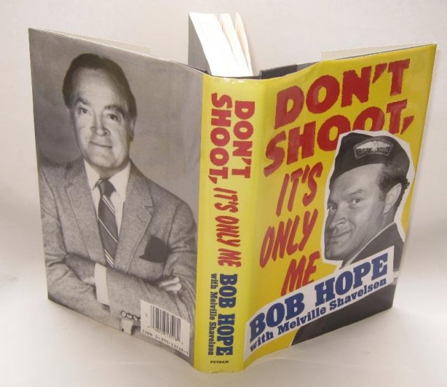 BOB HOPE AUTOGRAPHED BOOK:
