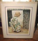 SUSAN RIOS FRAMED SERIGRAPH: