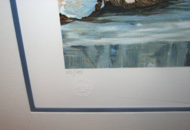 SUSAN RIOS FRAMED SERIGRAPH: