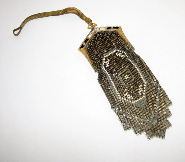 WHITING AND DAVIS MESH BAG