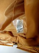 WHITING AND DAVIS GOLD MESH DRESS PURSE