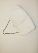 WHITE LEATHER PURSE