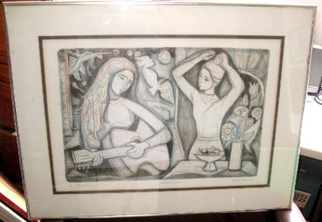 IRVING AMEN COLOR ETCHING -