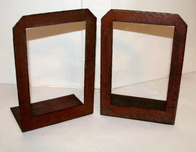ROYCROFT COPPER BOOKENDS