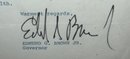 100TH BIRTHDAY BEST WISHES LETTER FROM GOVERNOR EDMUND G. BROWN