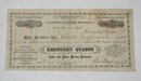 KENTUCKY QUARTZ - STOCK CERTIFICATE