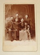 Family of Five - CABINET CARD
