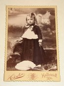 Sweet Portrait of a Young Girl - CABINET CARD