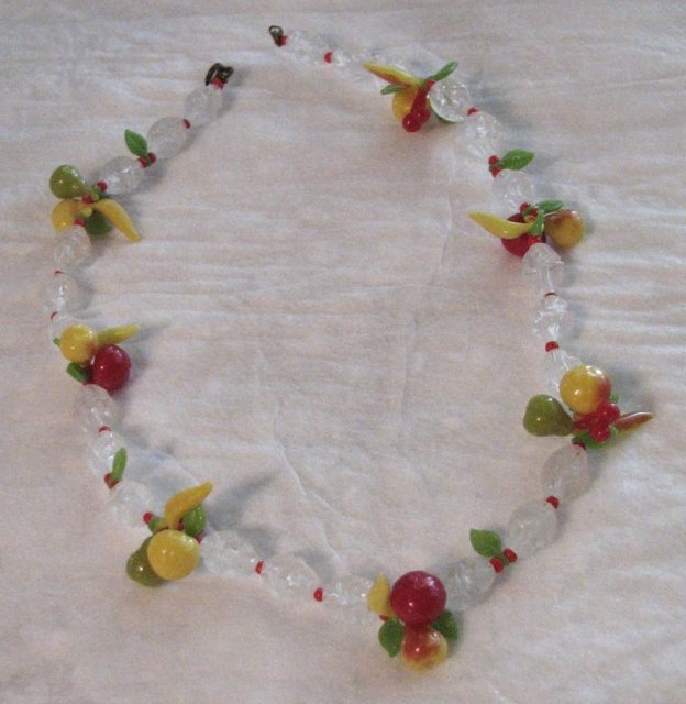 Classic 1940's Tutti Frutti Necklace