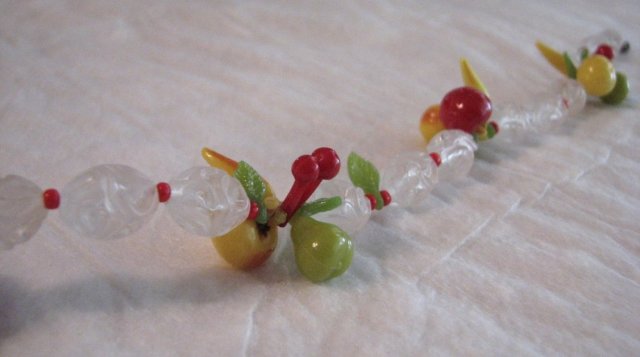 Classic 1940's Tutti Frutti Necklace