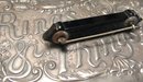 Elegant Victorian Mourning Bar Pin