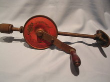 VINTAGE FULTON BREAST DRILL PRESS