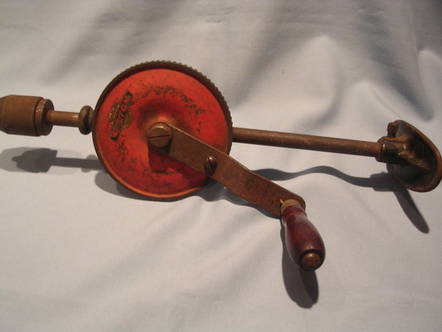 VINTAGE FULTON BREAST DRILL PRESS