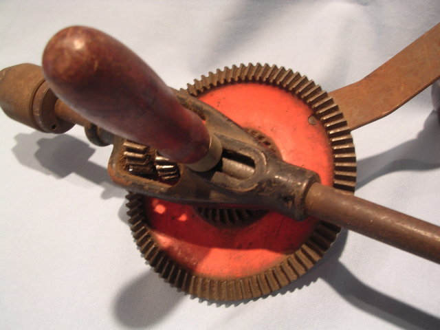 VINTAGE FULTON BREAST DRILL PRESS