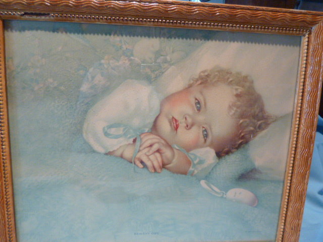 VINTAGE ANNIE BENSON MULLER FRAMED PRINT