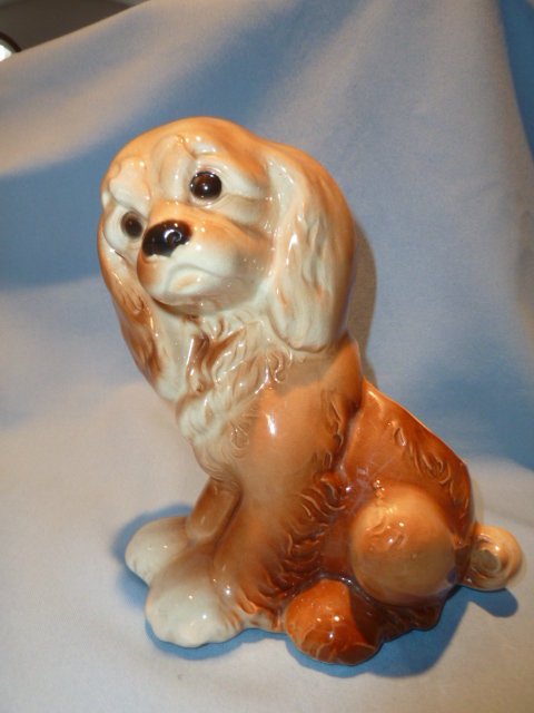 ROYAL COPLEY COCKER SPANIEL DOG PLANTER