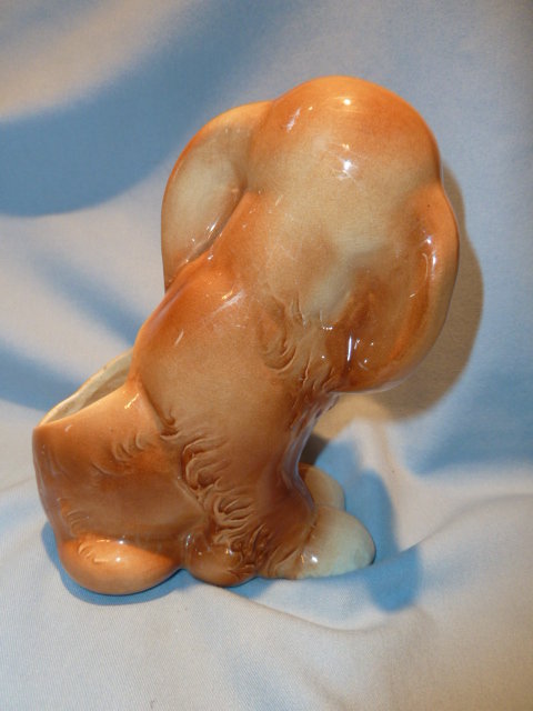 ROYAL COPLEY COCKER SPANIEL DOG PLANTER