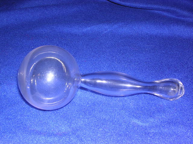 Vintage Hand Blown Glass Darner