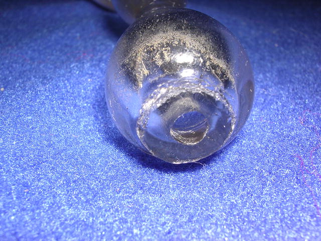Vintage Hand Blown Glass Darner