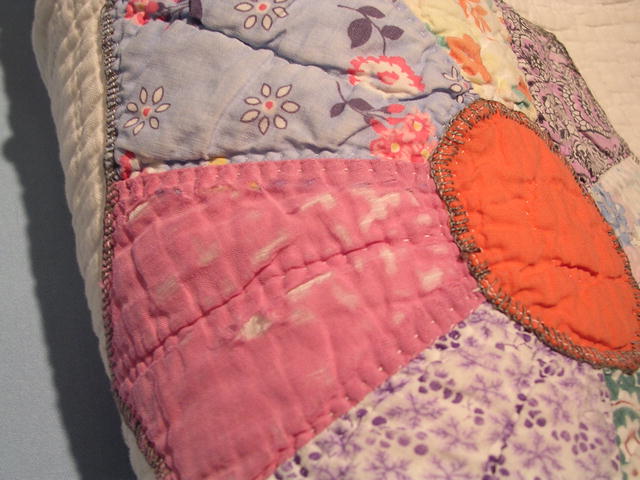 OLD FLOWER GARDEN COTTON QUILT