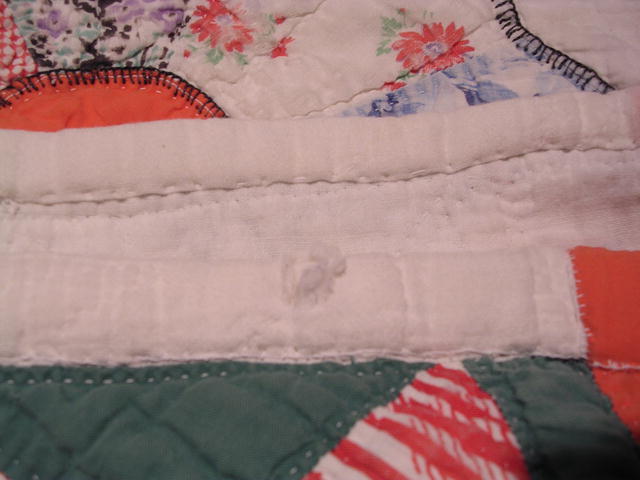 OLD FLOWER GARDEN COTTON QUILT