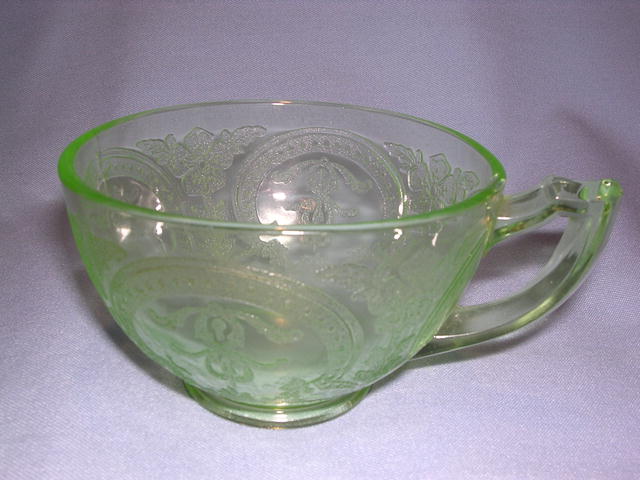 GREEN DEPRESSION GLASS