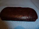 ANTIQUE BAUSCH & LOMBE HIBO 1/10 ROUND ENGRAVED RIM BI FOCAL EYE GLASSES IN ORIG CASE