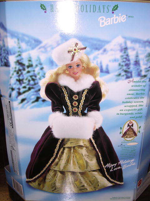 1996 HOLIDAY BARBIE CHRISTMAS EDITION DOLL MIB